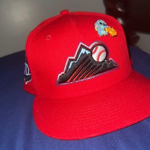 Colorado Rockies new era fitted hat